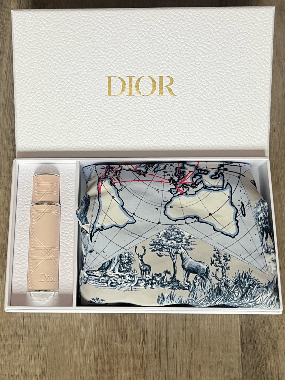 Dior Travel Gift Set 3 pc Limited Edition Dior Around the World